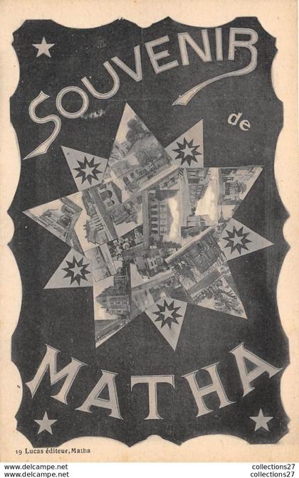 17-MATHA- SOUVENIR DE MATHA