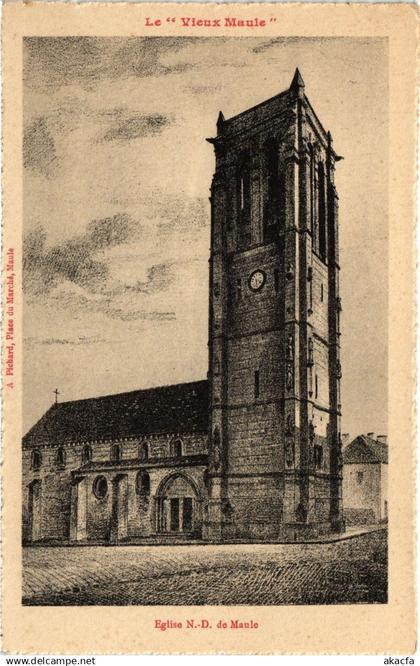 CPA Le Vieux MAULE - Église N D. de MAULE (359472)