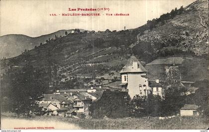 CPA Les Pyrenees Mauleon Barousse Vue Generale