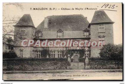 CPA Mauleon Basses Pyrenees Chateau de Maytie d'Andurain