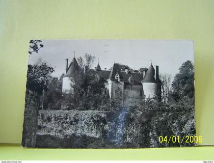 MAUZE-SUR-LE-MIGNON (DEUX-SEVRES) LE CHATEAU. FACADE NORD. XII°SIECLE.