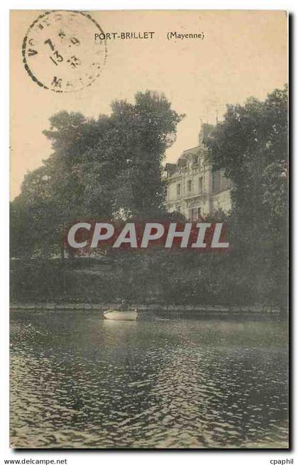CPA Port Brillet Mayenne