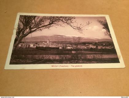 84/ mazan vue generale