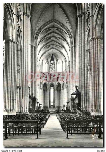 CPM Meaux la cathedrale