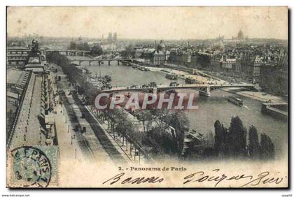 CPA Panorama de Paris