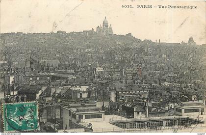 CPA Paris Vue Panoramique