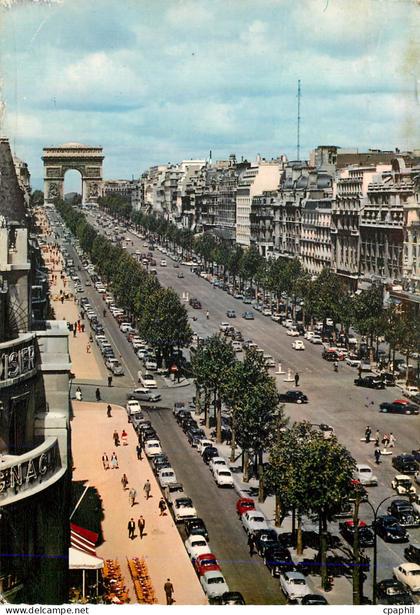 CPM Paris Avenue des Champs Elysees