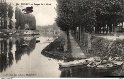 CPA Melun Berges de la Seine