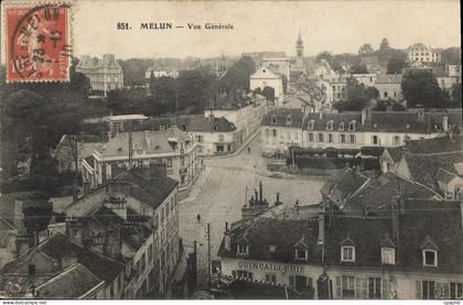 CPA Melun Vue Generale