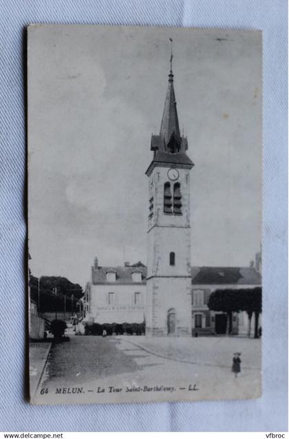 P410, Melun, la tour saint Barthelemy, Seine et Marne 77