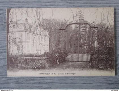 cpa Mennecy(91)château de Montanger