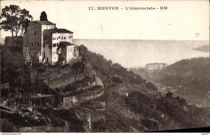 CPA Menton L'Annonciata