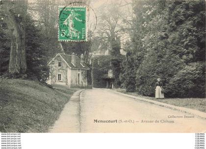 95 - MENUCOURT  - S25753 -  Avenue du Château