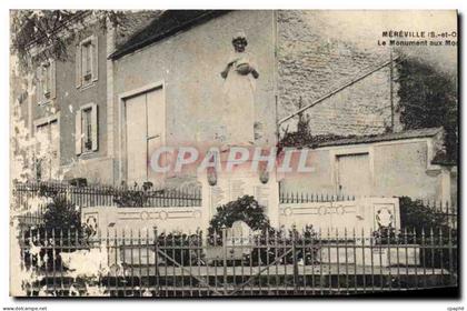 CPA Mereville le Monument aux Morts