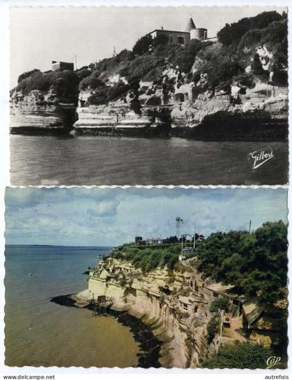 17  MESCHERS   -  2 CARTES SEMI MODERNES  -  FORMAT CARTES  ANCIENNES