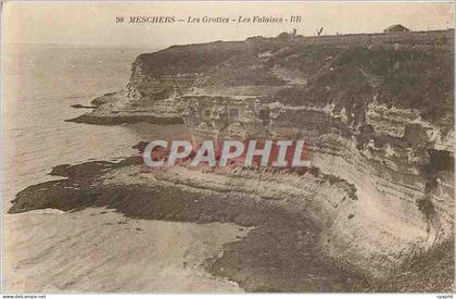 CPA Meschers Les Grottes Les Falaises