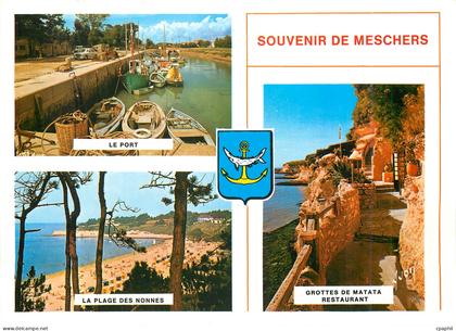 CPM Couleurs et Lumiere de France Meschers (Charente Maritime) Cote de Beaute