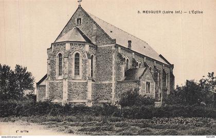 mesquer * quimiac * l'église du village