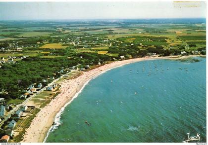 Quimiac-Mesquer belle vue aérienne Plage
