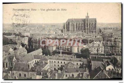 CPA Metz Vue generale de Metz