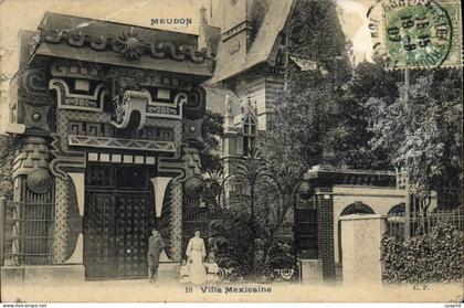 CPA Meudon Villa Mexicaine