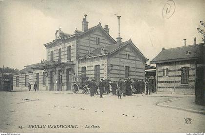 CPA Meulan Hardricourt 78/320