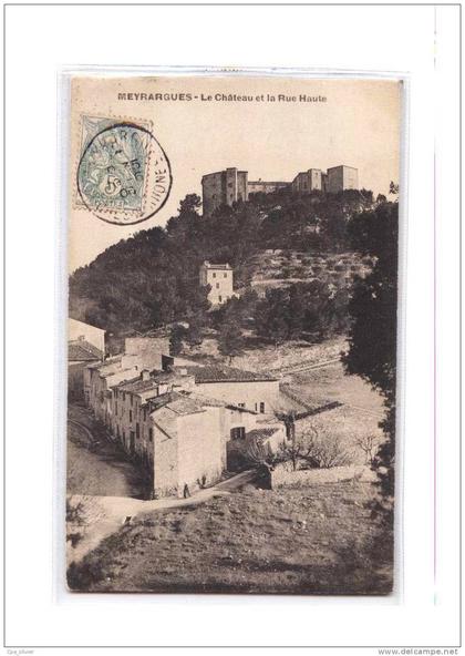 13 MEYRARGUES Vue Générale, Chateau, Rue Haute, ed ?, 1906