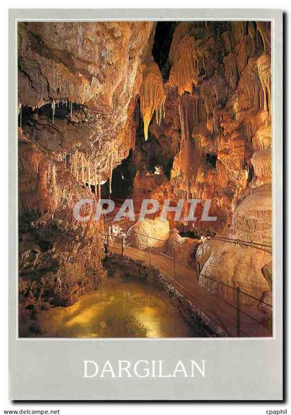 CPM Environs de Meyrueis Lozere Dargilan La Grotte Rose La salle du lac