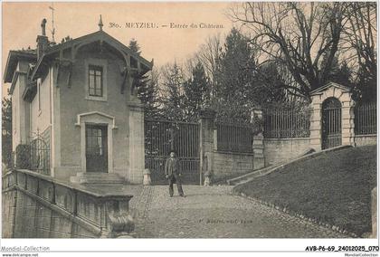 AVBP6-0473-69 - MEYZIEU - Entrée du château