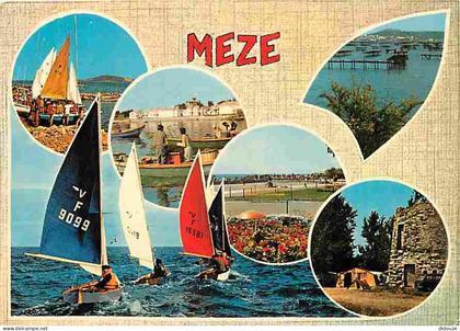 34 - Mèze - Multivues - Voile - CPM - Voir Scans Recto-Verso