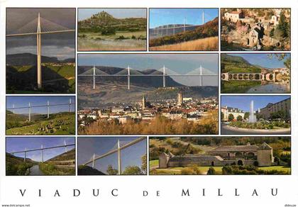 Carte Postale - 12 - Millau - Viaduc de Millau - Multivues - CPM - Voir Scans Recto-Verso - Poscard - Carta Postal -  Po