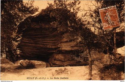 CPA MILLY-la-FORET La Roche Feuilletee (1355028)