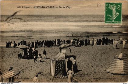 CPA Cote d'Argent - MIMIZAN-PLAGE - Sur la Plage (776641)
