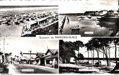Mimizan Plage CPM Souvenir Camping