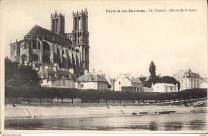 CPA Paris et ses Environs Mantes Bords de la Seine