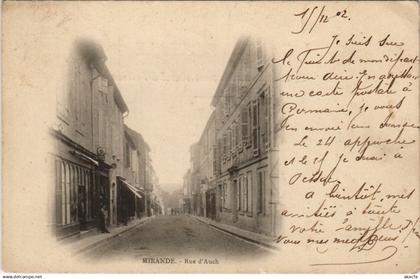 CPA MIRANDE Rue d'Auch (1169657)