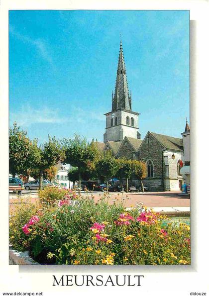 21 - Meursault - Eglise Saint Nicolas - Fleurs - CPM - Voir Scans Recto-Verso