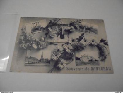 Souvenir de MIREBEAU Multivues Carte Postale Postcard PK CP