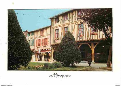 Carte Postale - 09 - Mirepoix - La Mairie - Maisons à pans de bois dans la Cité Médiévale de Mirepoix - CPM - Voir Scans