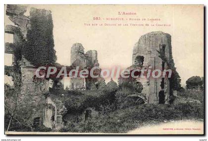 CPA L'Ariege Mirepoix Ruines de Lagarde