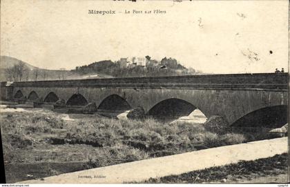 CPA Mirepoix Le Pont sur L'Hers