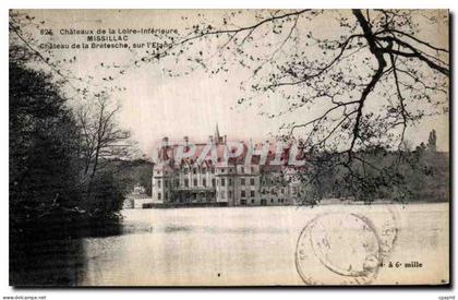 CPA Chateaux de la Loire Inferieure Missillac Chateau de la Bretesche sur l Etang