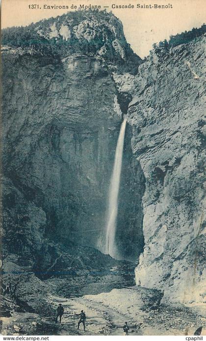 CPA Environs de Modane Cascade Saint Benoit