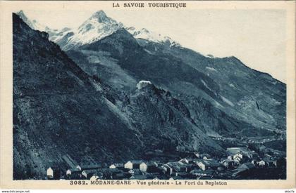 CPA MODANE Modane-Gare - Vue Generale - Le Fort du Replaton (1195513)