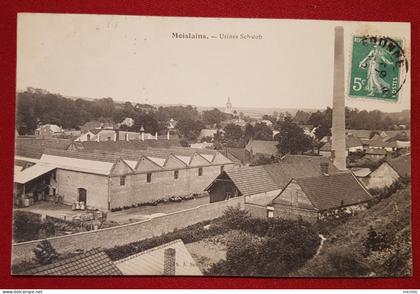 CPA - Moislains - Usines Schwob