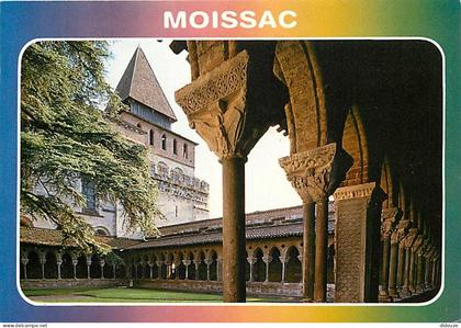 Carte Postale - 82 - Moissac - Le Cloître - Flamme Postale de Moissac - CPM - Voir Scans Recto-Verso - Poscard - Carta P