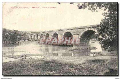 Moissac - Pont Napoleon - CPA