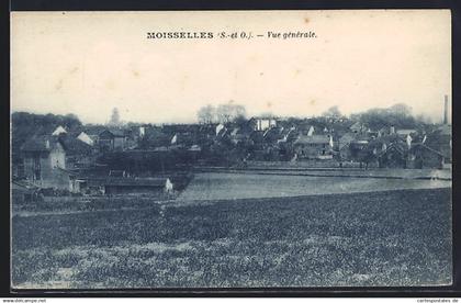 CPA Moisselles, Vue générale