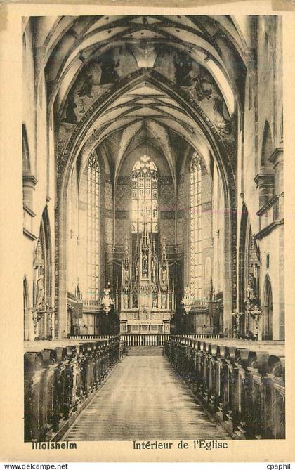 CPA Molsheim interieur de l eglise