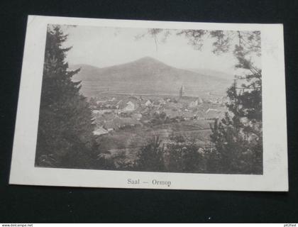 Saal - Ormon b. Molsheim , 1917 , Stempel !!  Ers.-Reg. 5 , Feldpost , nach Wulting , Ansichtskarte , AK , CPA !!